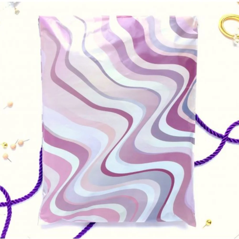 25 10x13 abstract designer poly mailer
